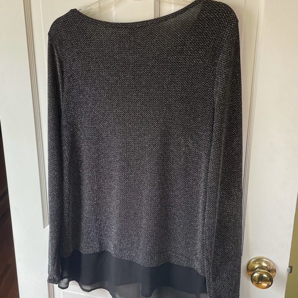 INC Metallic Tunic - Picture 3 of 7